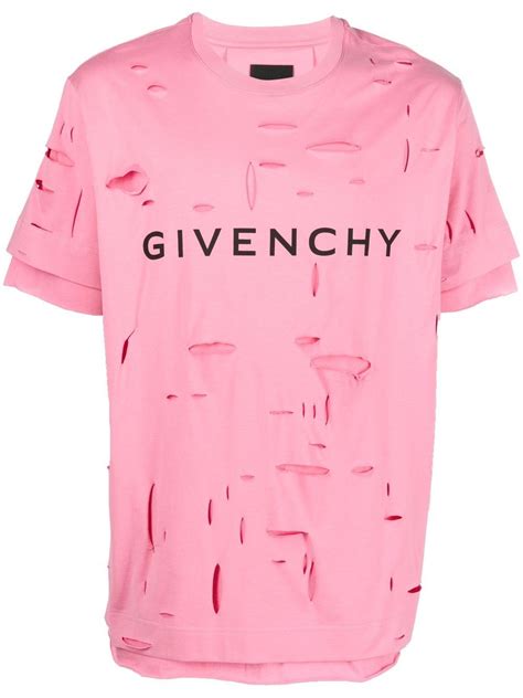 givenchy broken logo t shirt|Givenchy Ripped logo.